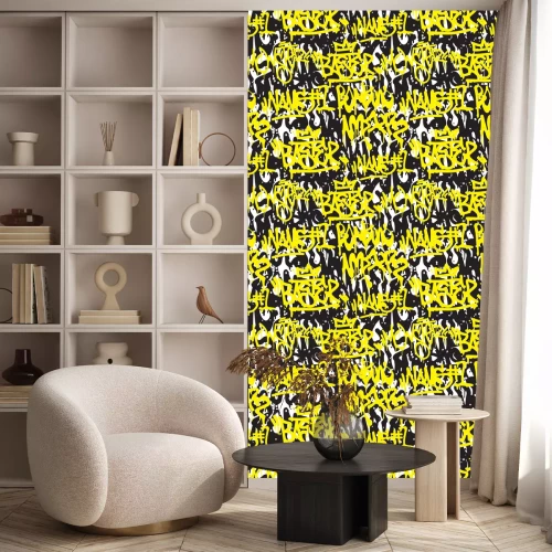 Behang Jeugdsamenstelling van es-bloeit