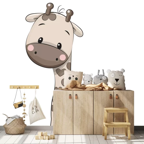 Sticker Giraf in harten