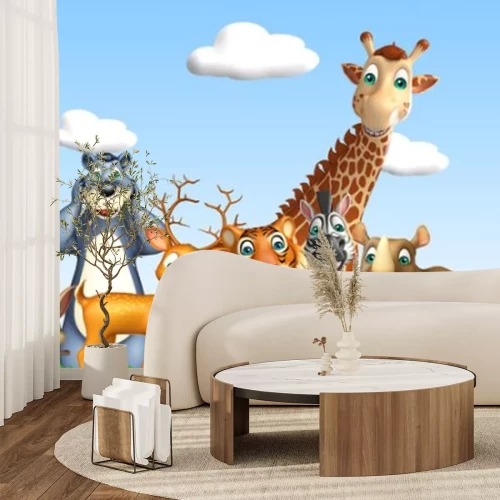 Fotobehang Sprookjesdieren in 3D