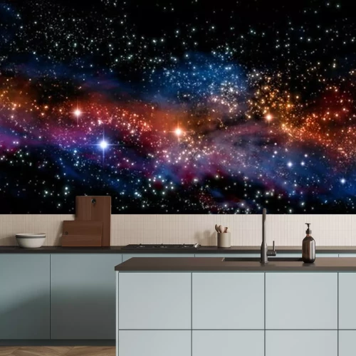 Fotobehang Illustratie van een nevel