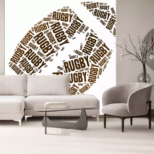 Fotobehang Rugby bal