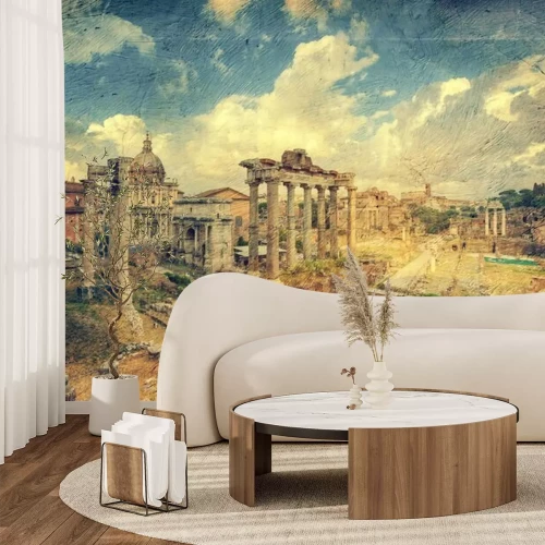 Fotobehang Forum Romanum. Rome. Italië.