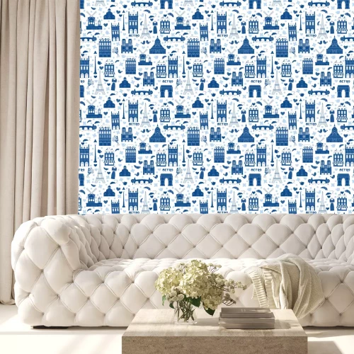 Behang Paris achtergrond. Patroon