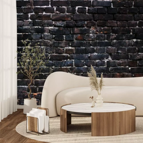 Fotobehang Vuile bakstenen