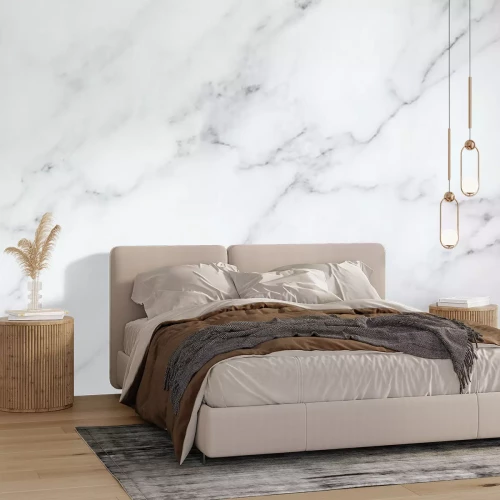 Fotobehang Witte marmeren textuur achtergrond