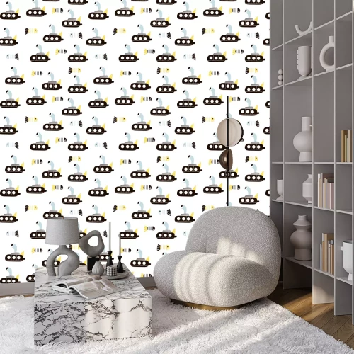 Behang Onderzeeër reizen