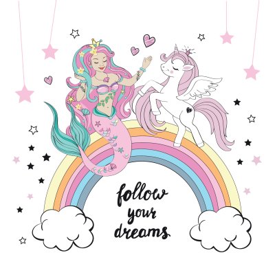 Fotobehang Dromenland