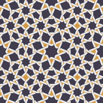 Fotobehang Geometrisch sterpatroon