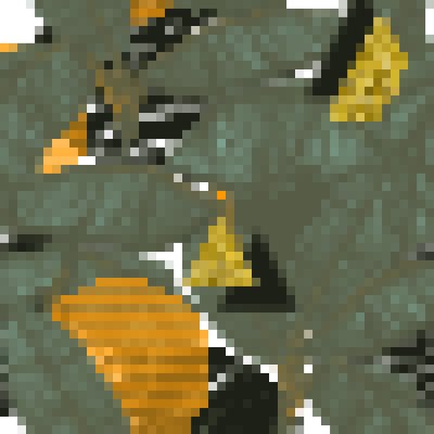 Behang Blauwe bananenbladeren