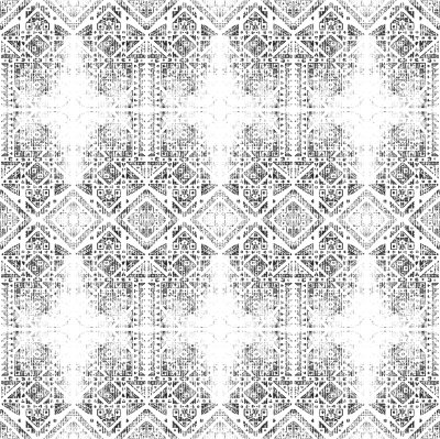 Fotobehang Tribal zwart en wit