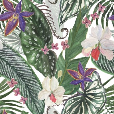 Behang Jungle in een notendop