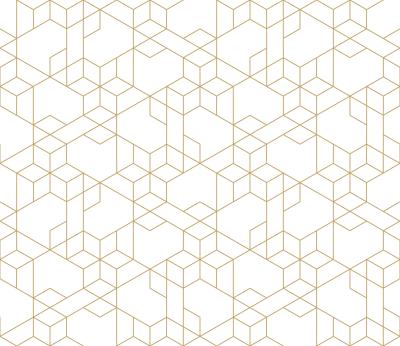 Fotobehang Streepjes met 3D-effect