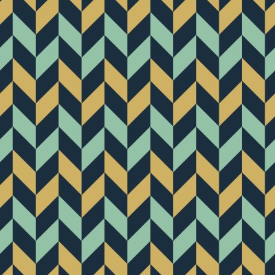 Fotobehang Vintage visgraatmotief