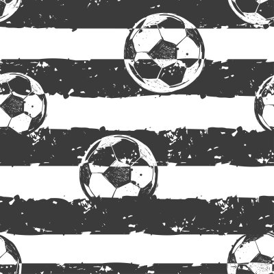 Behang Ballen in grunge-stijl