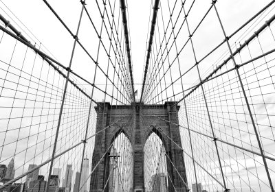 Fotobehang Brooklyn Bridge in New York City, USA