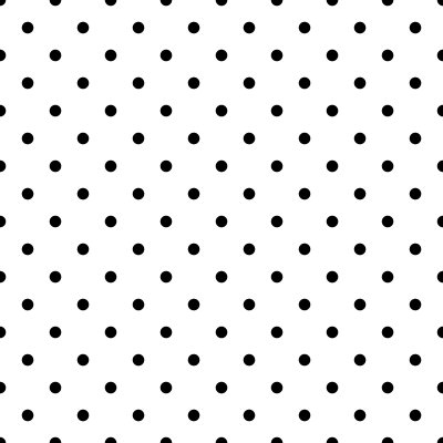 Sticker Kleine polka dot naadloze patroon achtergrond