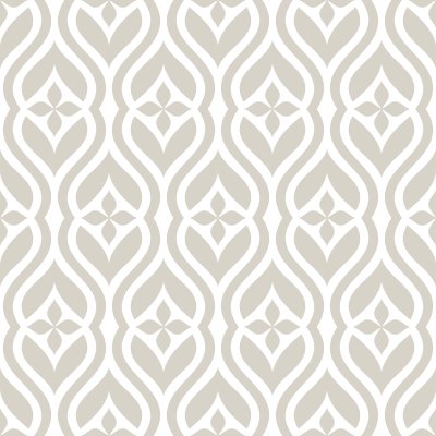 Sticker Abstracte naadloze ornament patroon vector illustratie