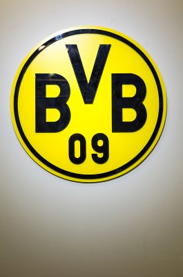 Fotobehang BVB voetbalclub rond logo