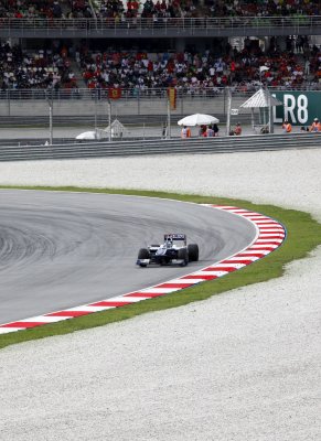 Fotobehang De raceauto bij een Formule 1-race