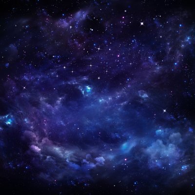 Fotobehang Mooie hemel met sterren