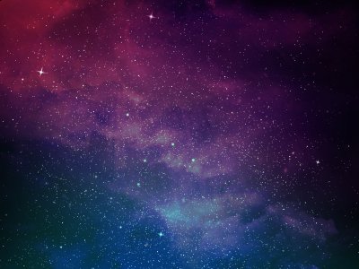 Fotobehang Universum vol sterren