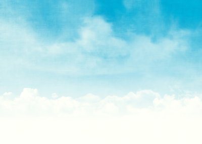 Fotobehang Lucht in blauwe tinten