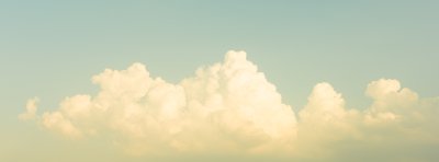 Fotobehang Wolken aan een grijze lucht