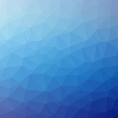 Fotobehang Blauw 3D Mozaïek