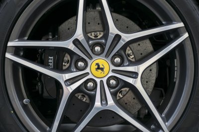 Fotobehang Wiel van Formule 1-auto