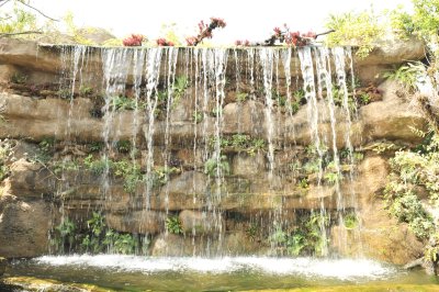 Fotobehang Tropische waterval